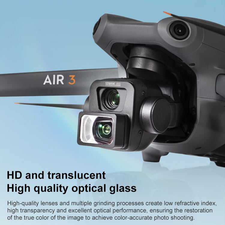 For DJI Air 3 STARTRC Drone Wide-Angle Lens Filter, For DJI Air 3 For DJI Air 3 STARTRC Drone Wide-Angle Lens Filter, For DJI Air 3